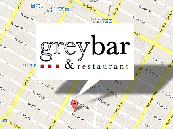 Grey Bar Location Map
